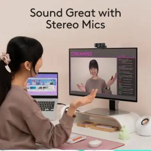 Logitech C922 Pro Stream 1080 Video Streaming, Recording and Video Calling Black - Picture 7 of 12